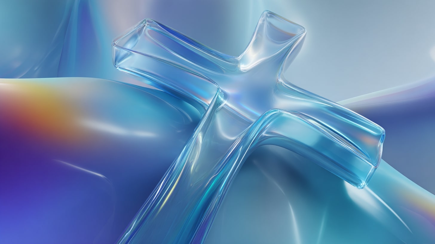 Christian Web Designer - Cross Background